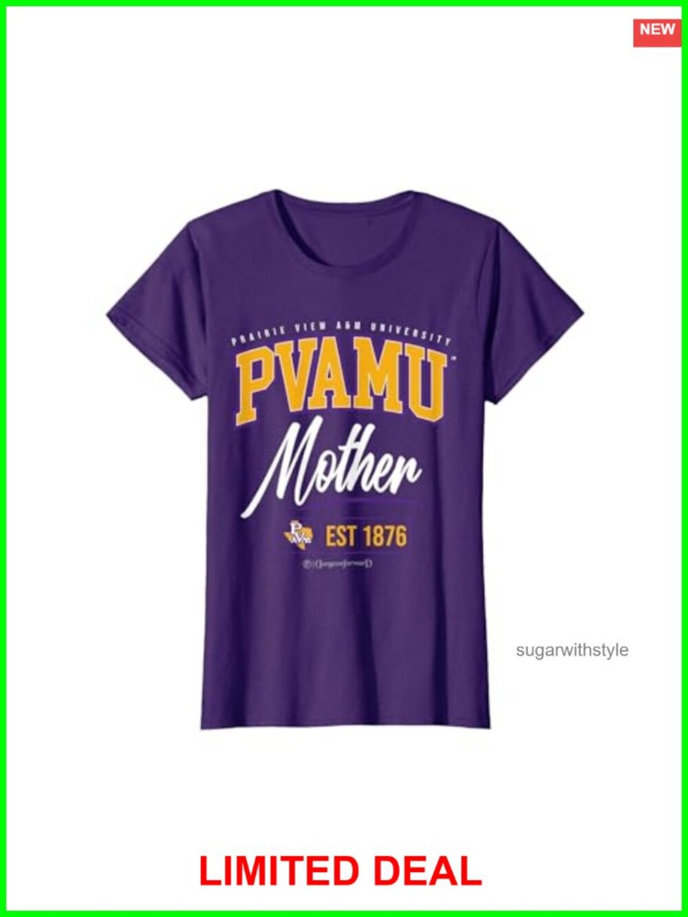 HBCU Mother Pride T-Shirt Classic Fit Short Sleeve Cotton Tee